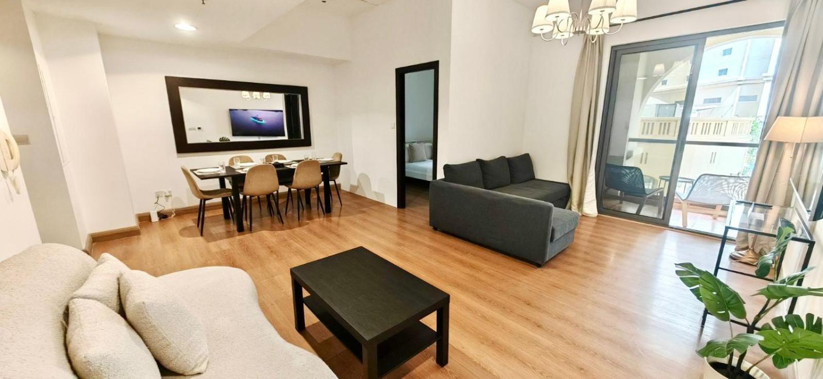Beautiful 2Br & 4Br Apartments On Jbr Beach, Walking Distance To Bluewaters Island - By Sunkissed Holiday Homes 迪拜 外观 照片