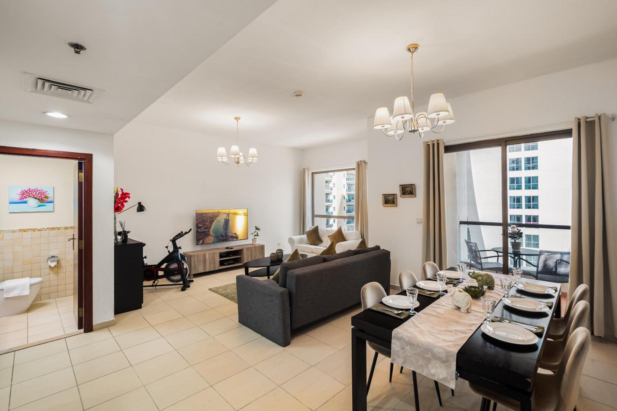 Beautiful 2Br & 4Br Apartments On Jbr Beach, Walking Distance To Bluewaters Island - By Sunkissed Holiday Homes 迪拜 外观 照片